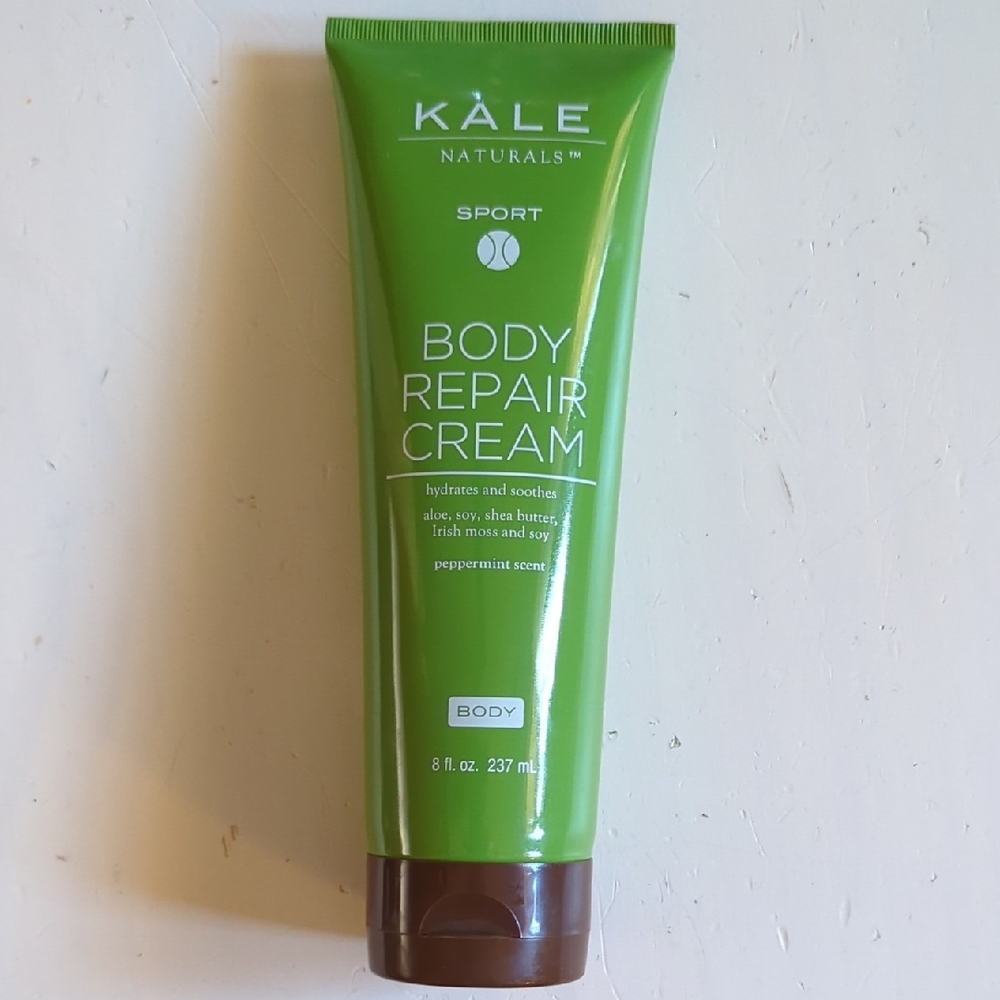 New Kale Naturals Sealed Sport Body Repair Cream 8 fl oz